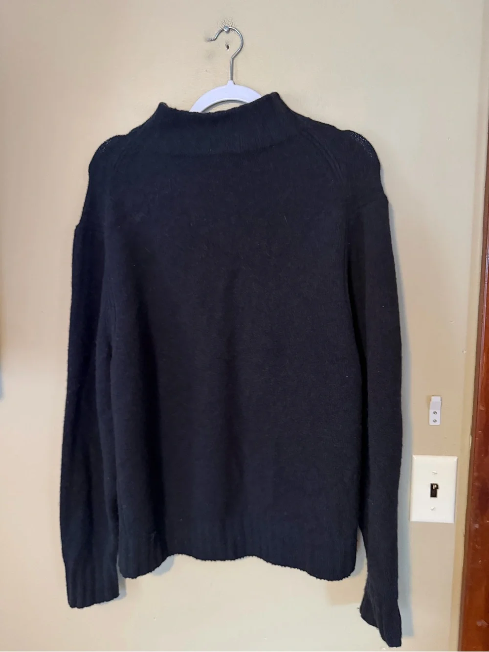 J. Crew Mock neck Sweater in Super Soft Yarn